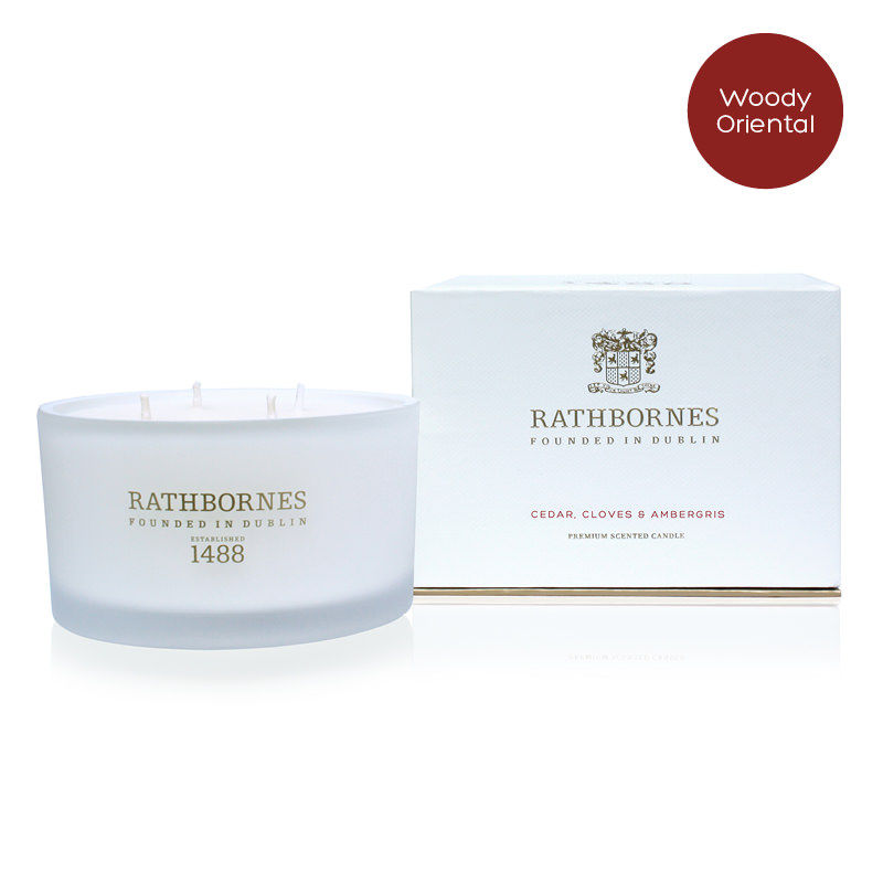 Cedar, Cloves and Ambergris Travel Candle