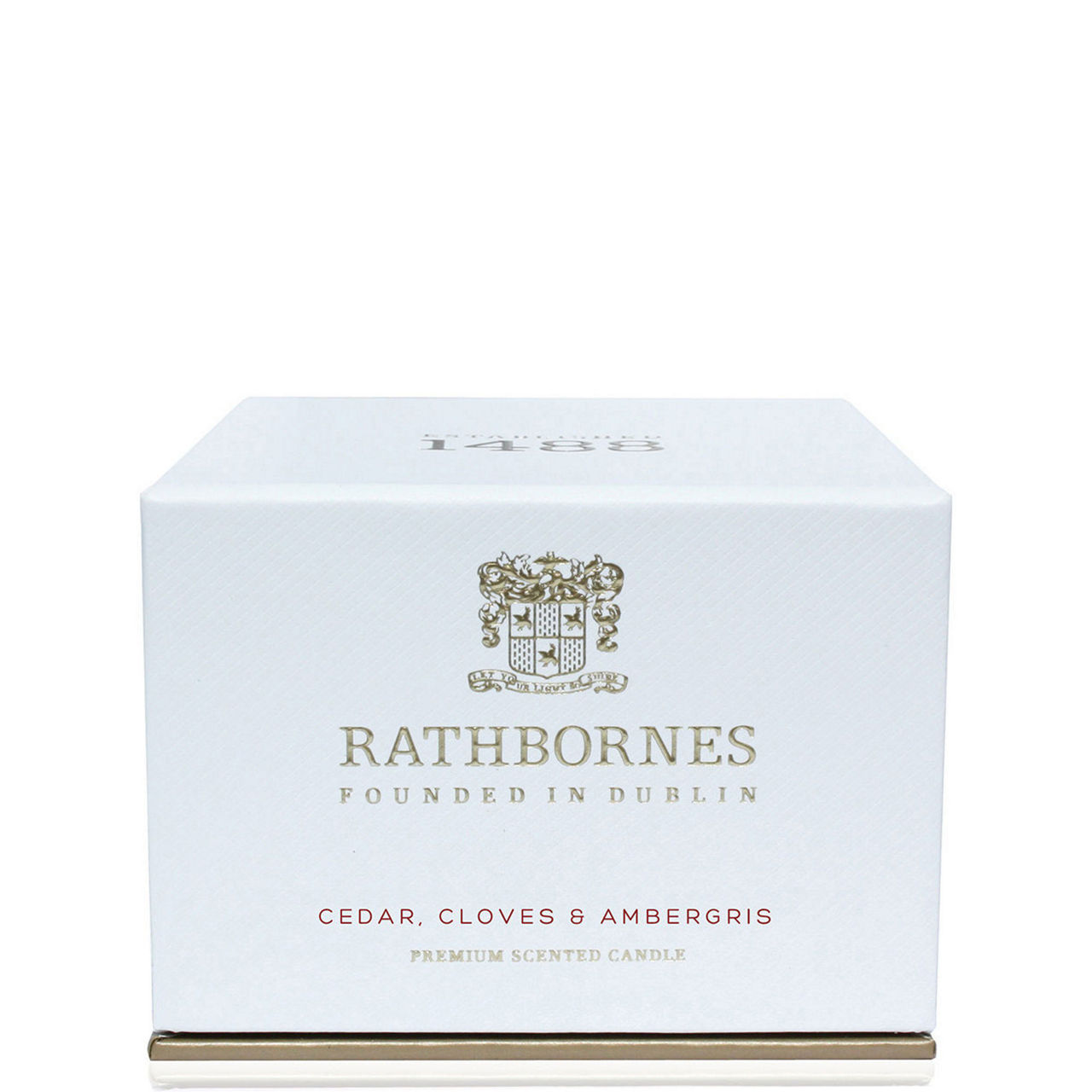Cedar, Cloves and Ambergris Travel Candle