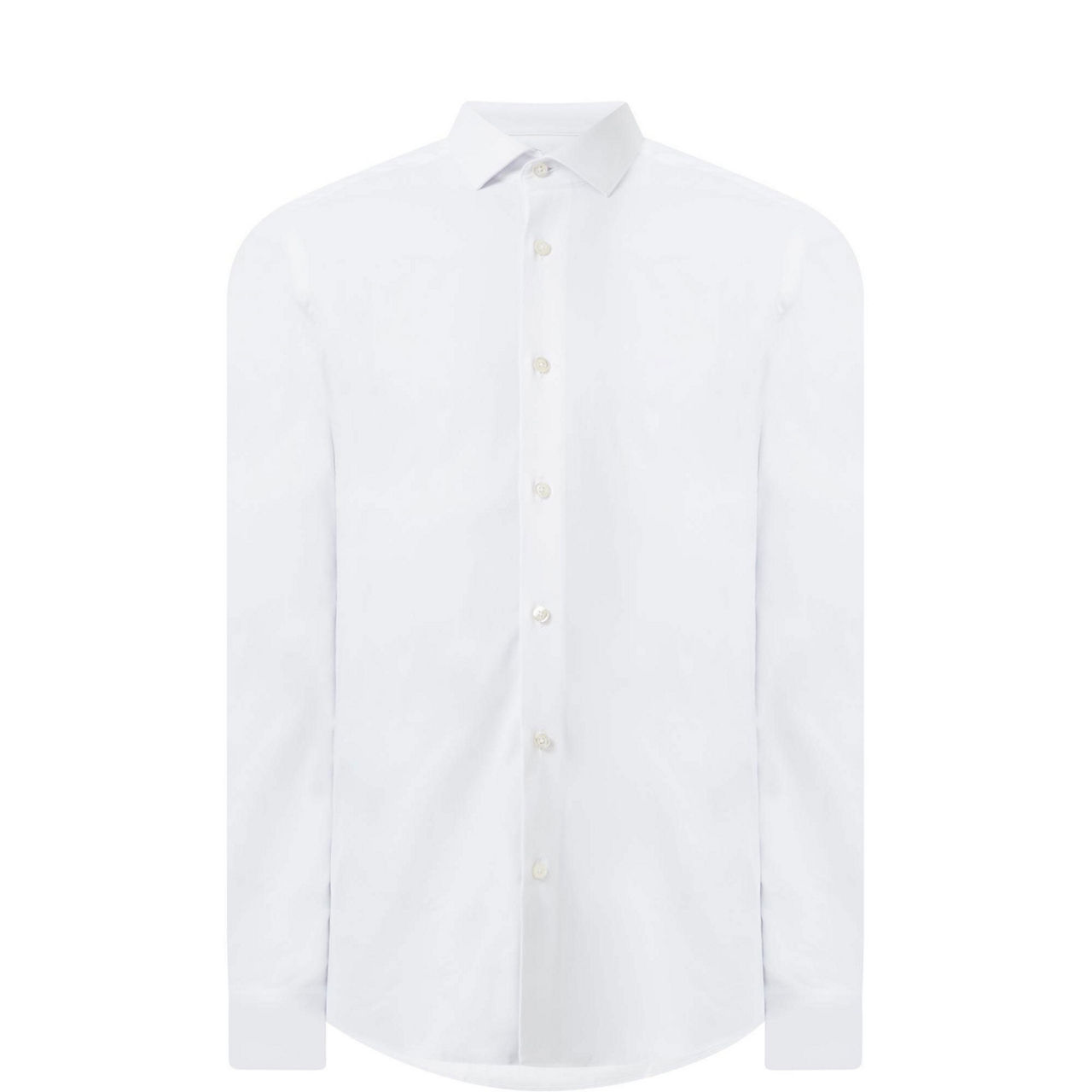 Slim Fit Cotton-Blend Stretch Shirt