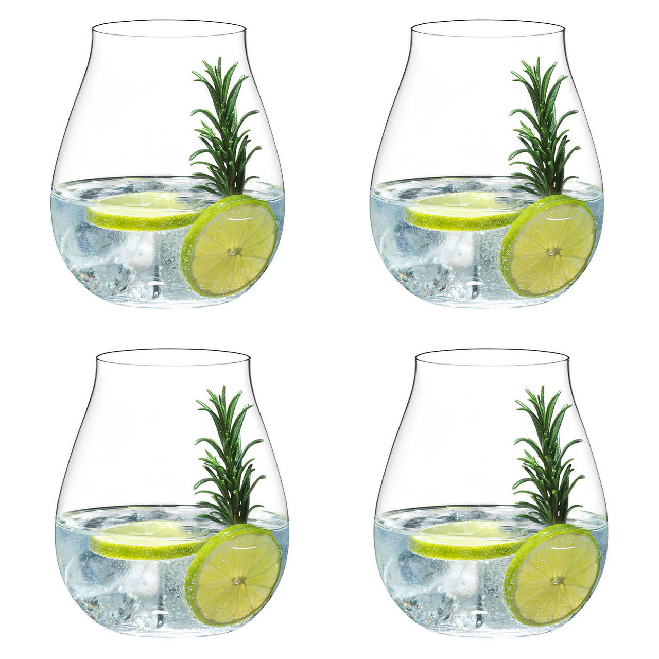Set Of 4 Gin Glasses Set Of 4 Gin Glasses