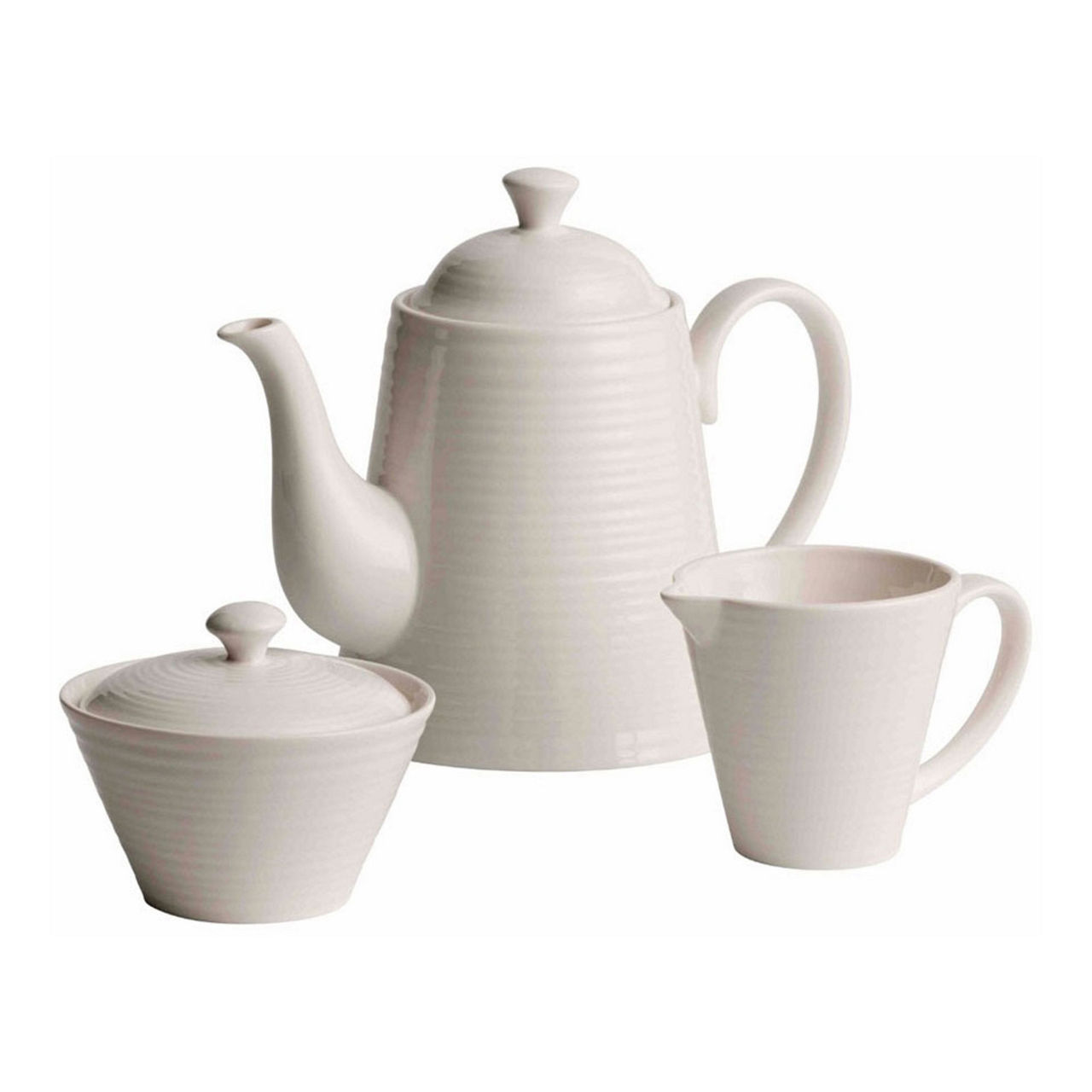 Ripple Beverage Pot, Cream & Sugar Set preview