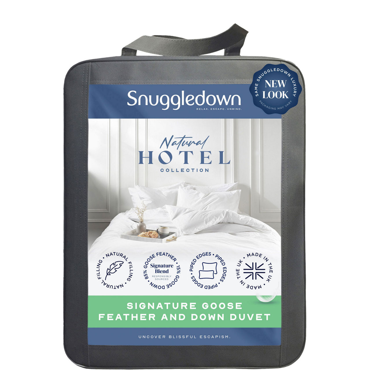 Goose Feather & Down Natural Hotel Collection Duvet 10.5 Tog