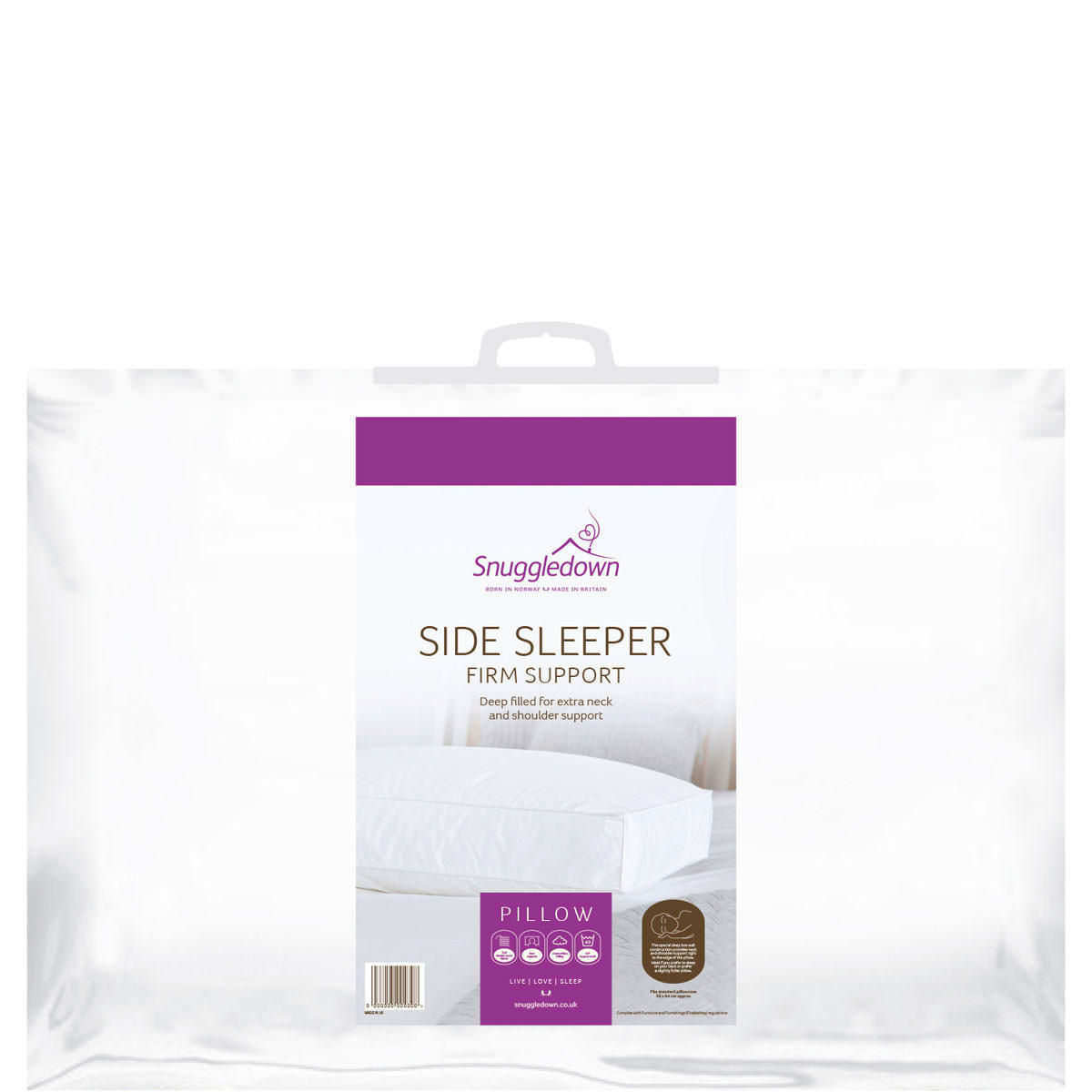 Side Sleeper Pillow Firm Support