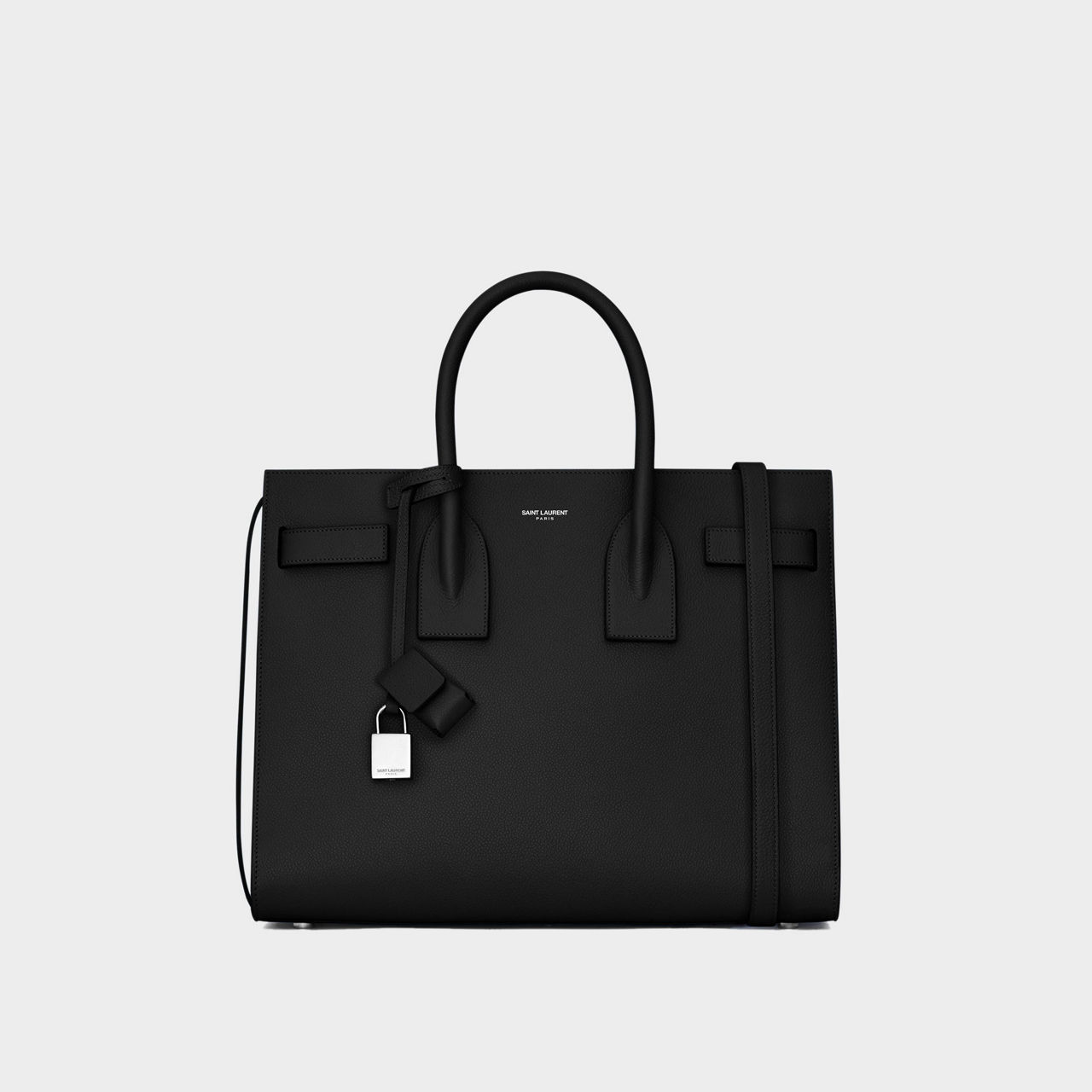 Classic Grained Leather Tote