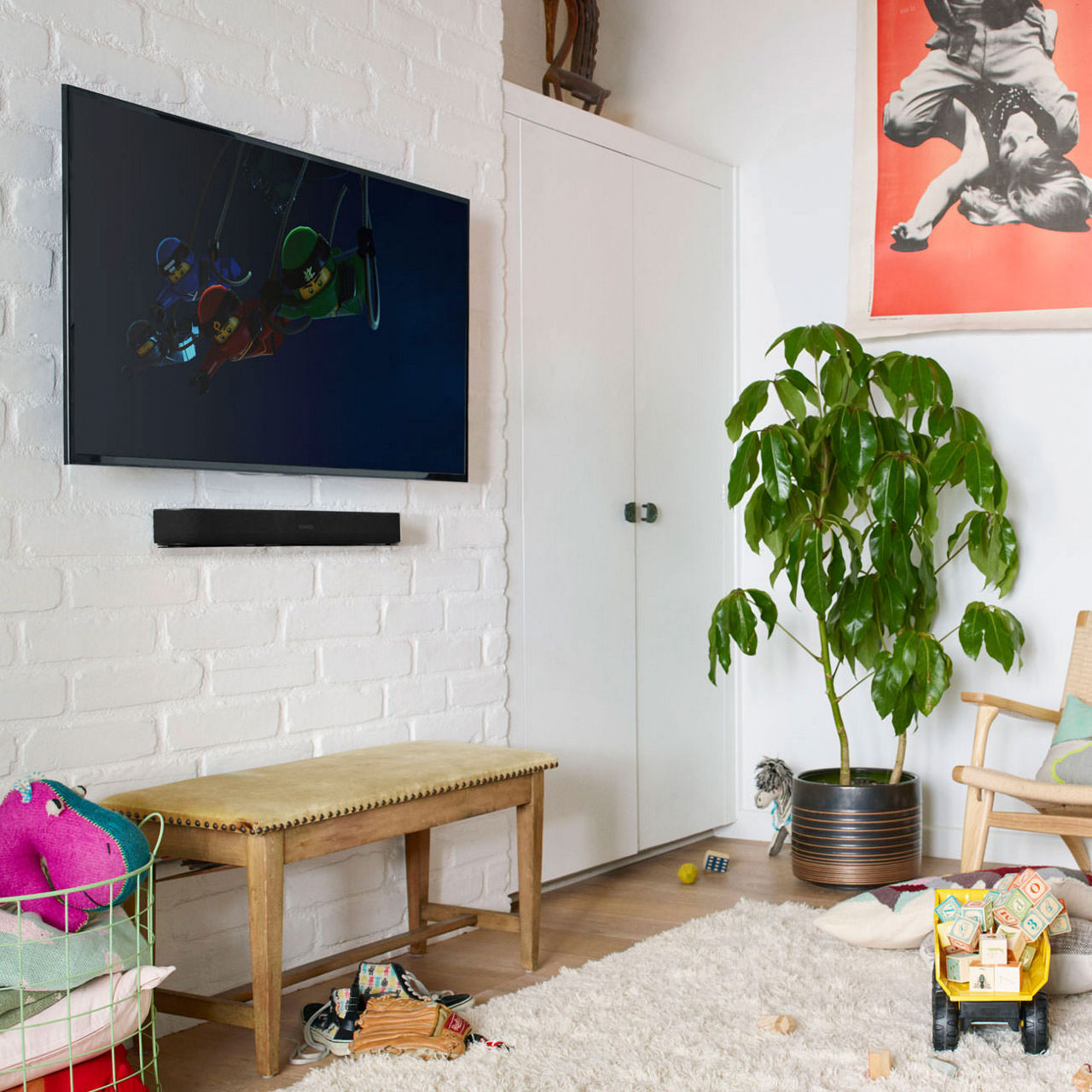 Beam Smart Soundbar with Alexa Voice Control