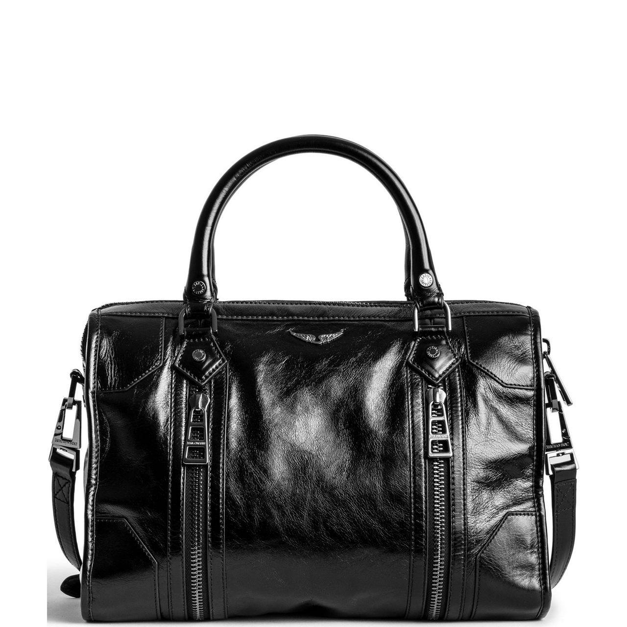 Sunny Medium 2 Vintage Patent Bag