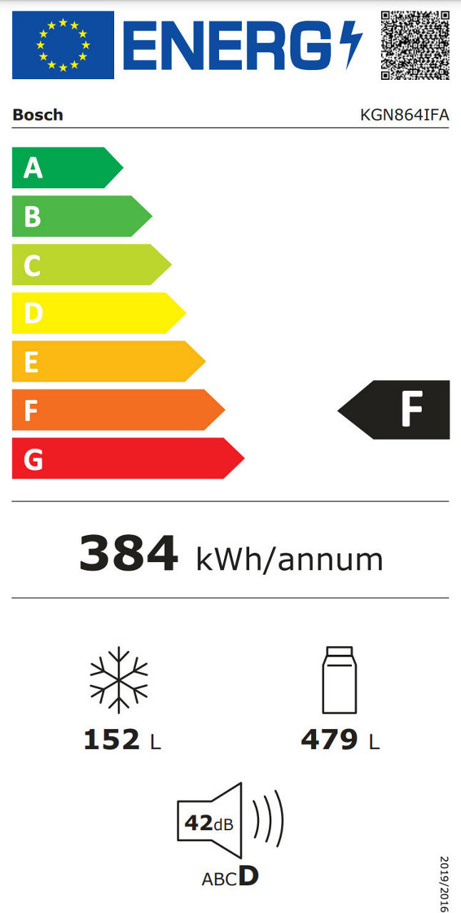 Serie 4 - Free-Standing Fridge-Freezer With Freezer At Bottom
