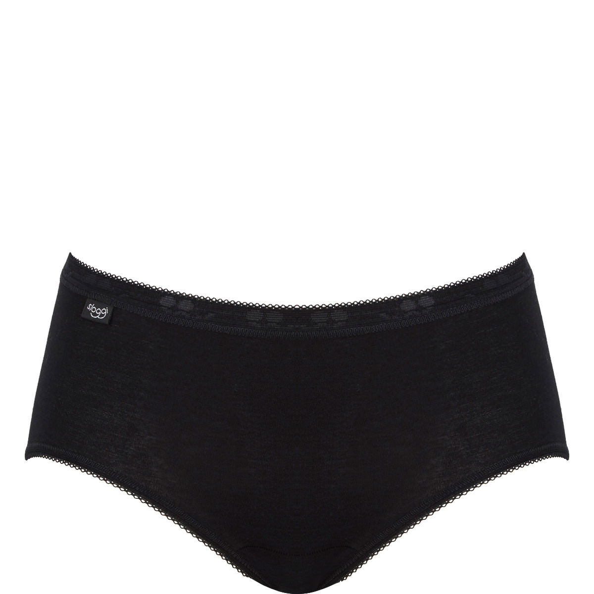 4-Pack Midi Briefs Black