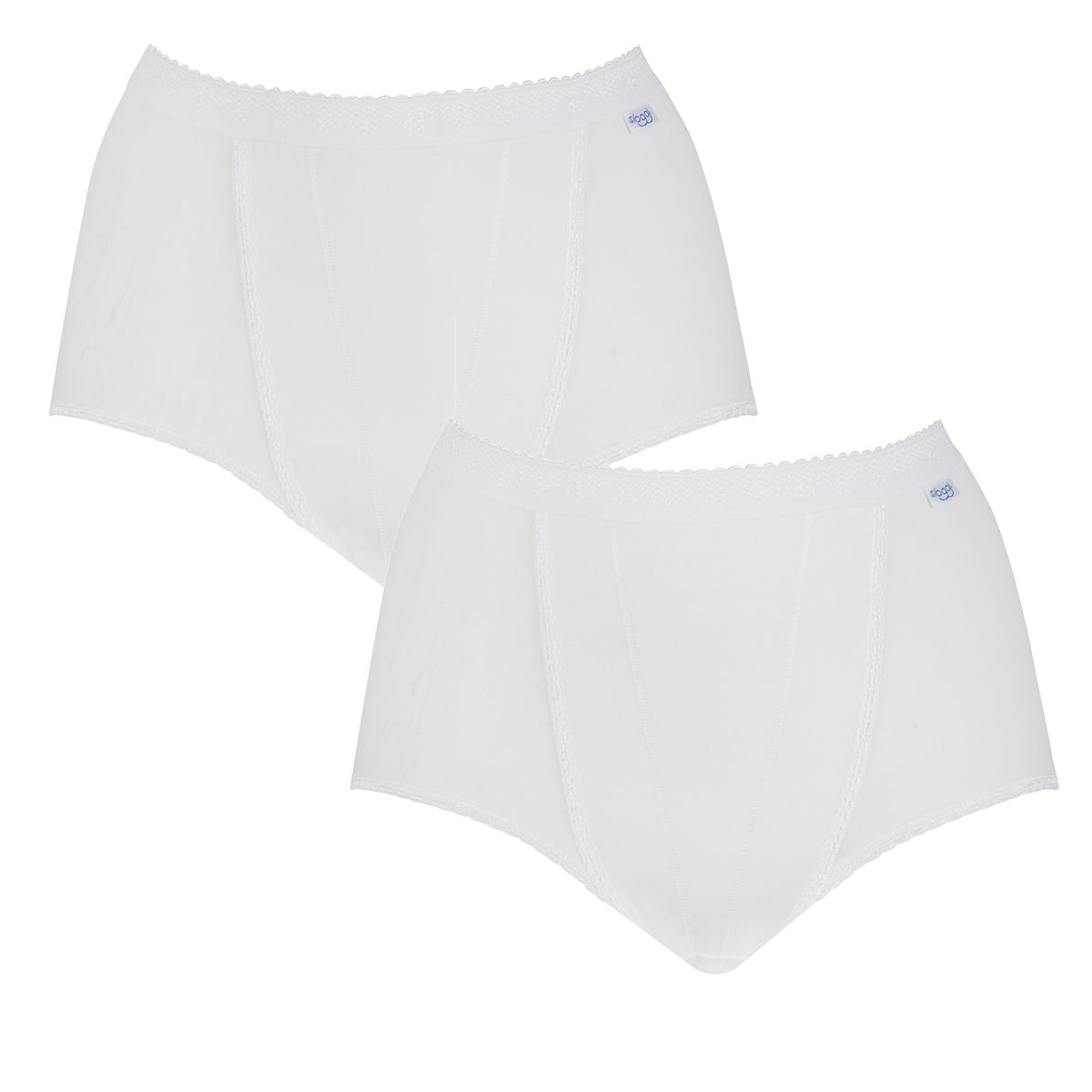 2-Pack Control Briefs White