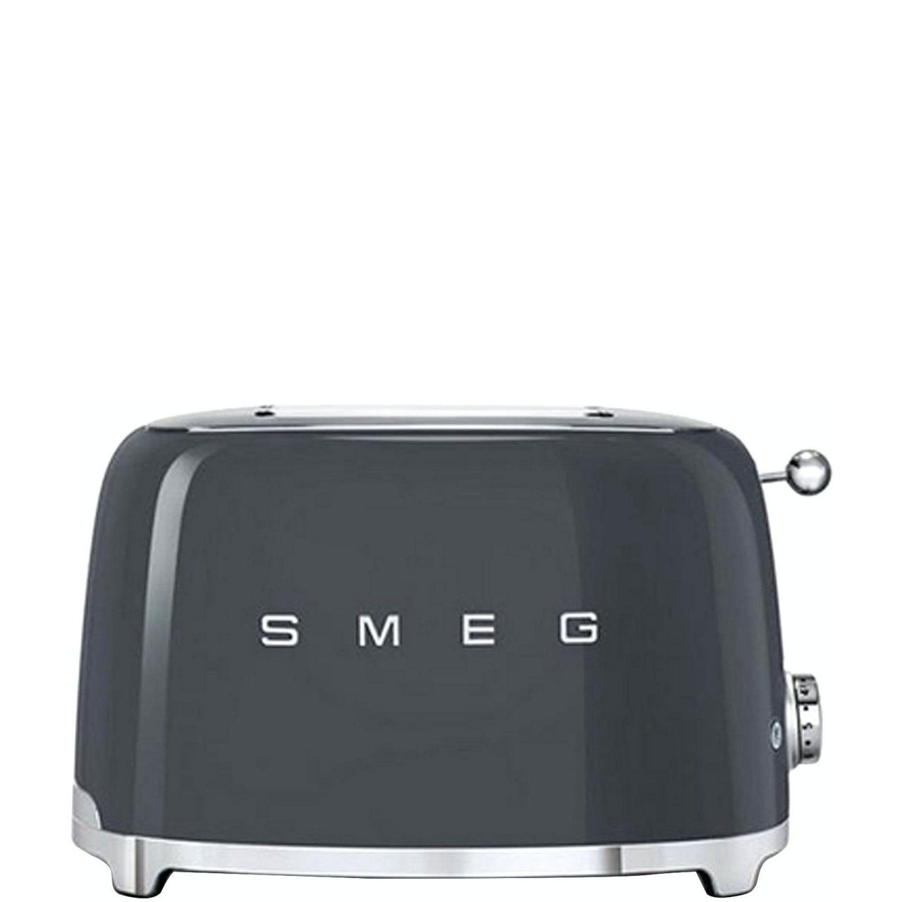 50's Retro Style Aesthetic 2 Slice Toaster Slate Grey