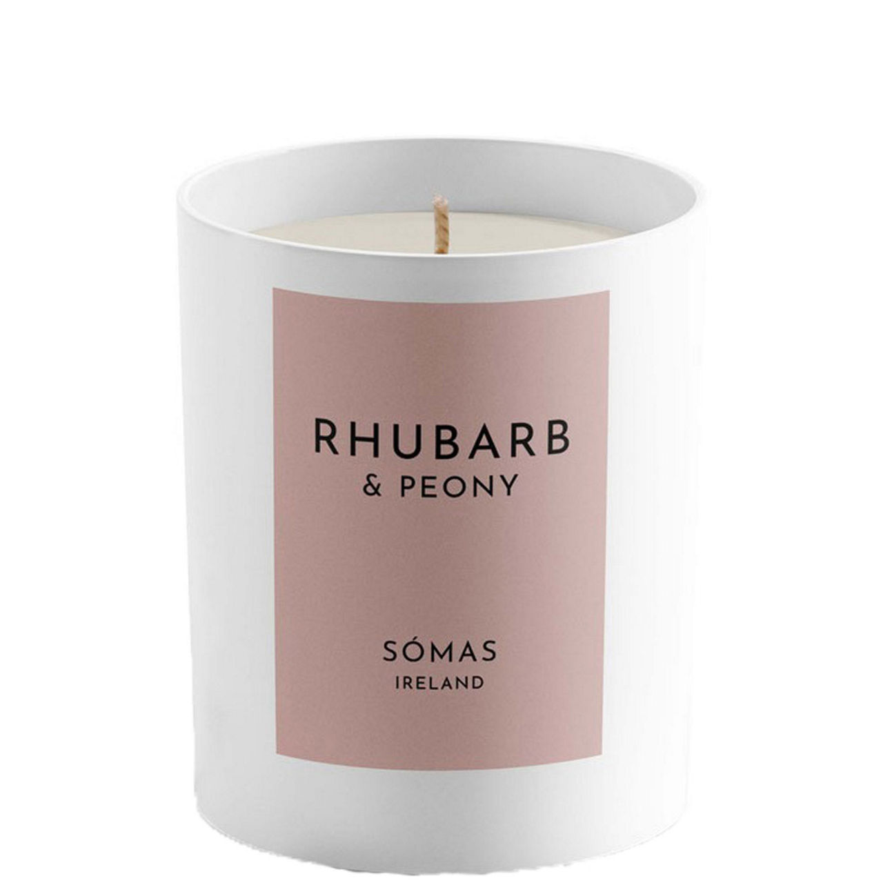 Rhubarb and Peony Candle