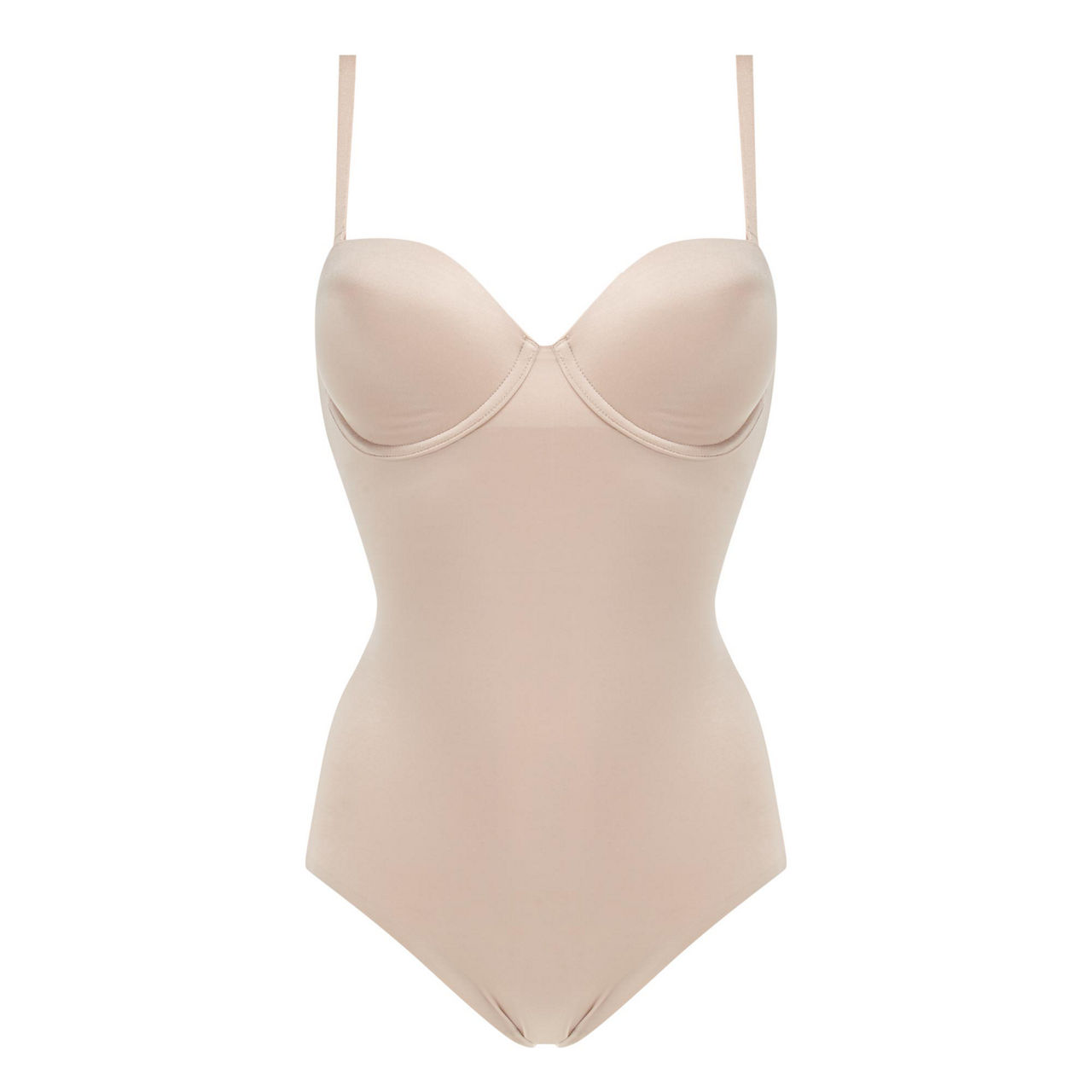 Suit Your Fancy Medium Control Strapless Cupped Brief Bodysuit preview