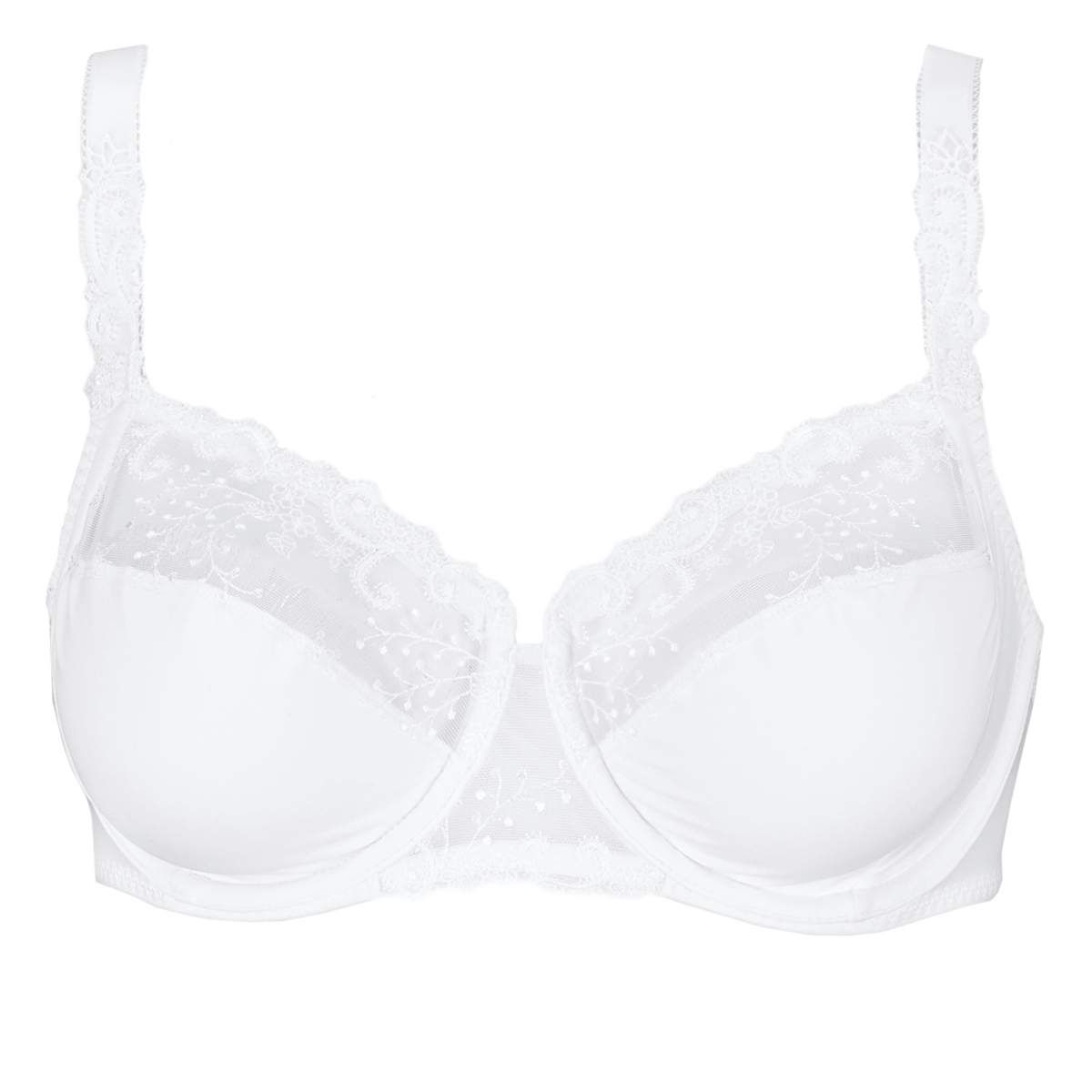 Delice Full Cup Bra White