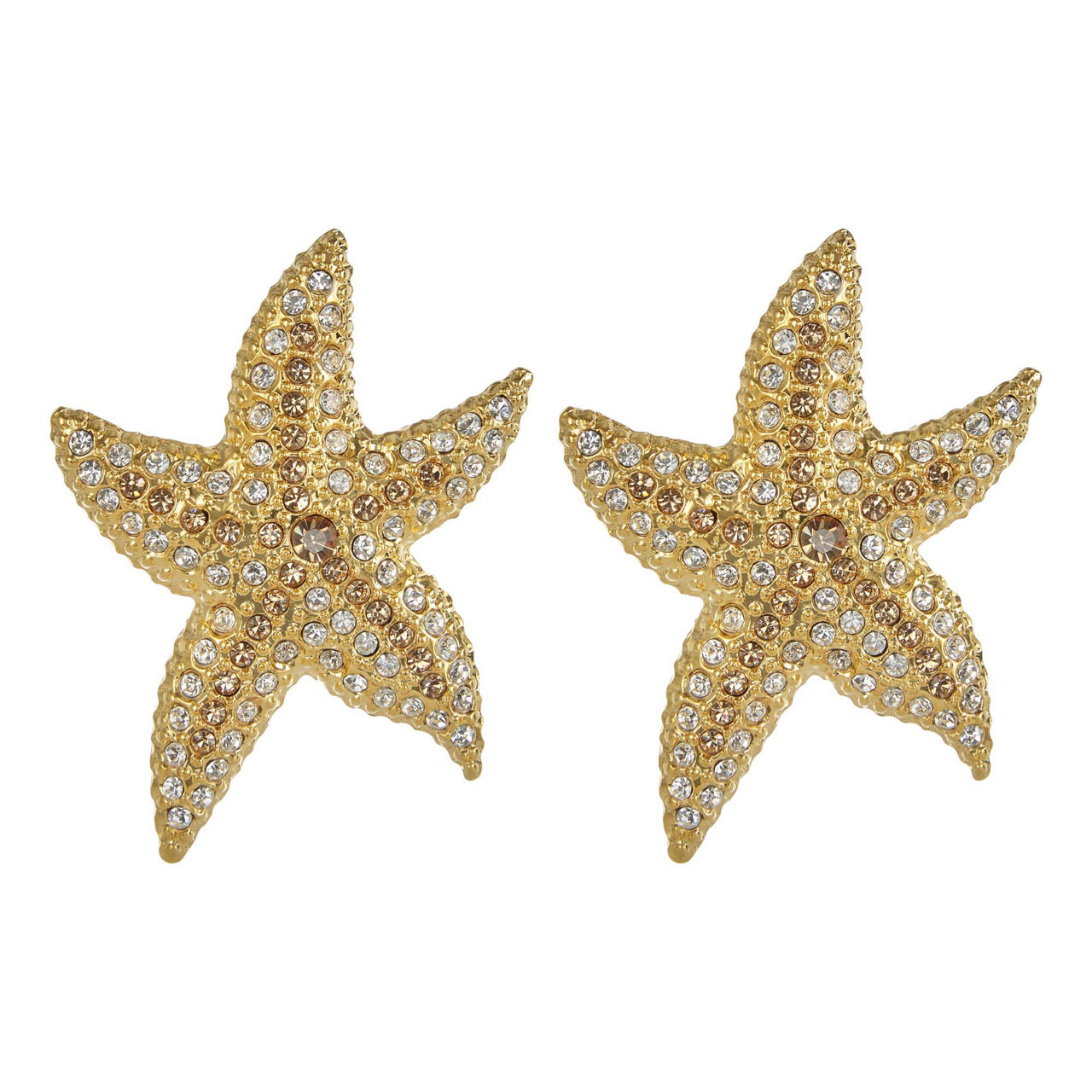Starfish Rhinestone Earrings preview