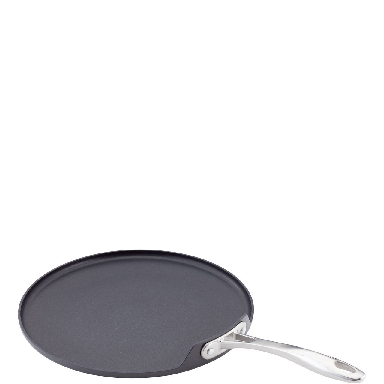 Non-Stick Hard Anodised Crepe Pan 30cm