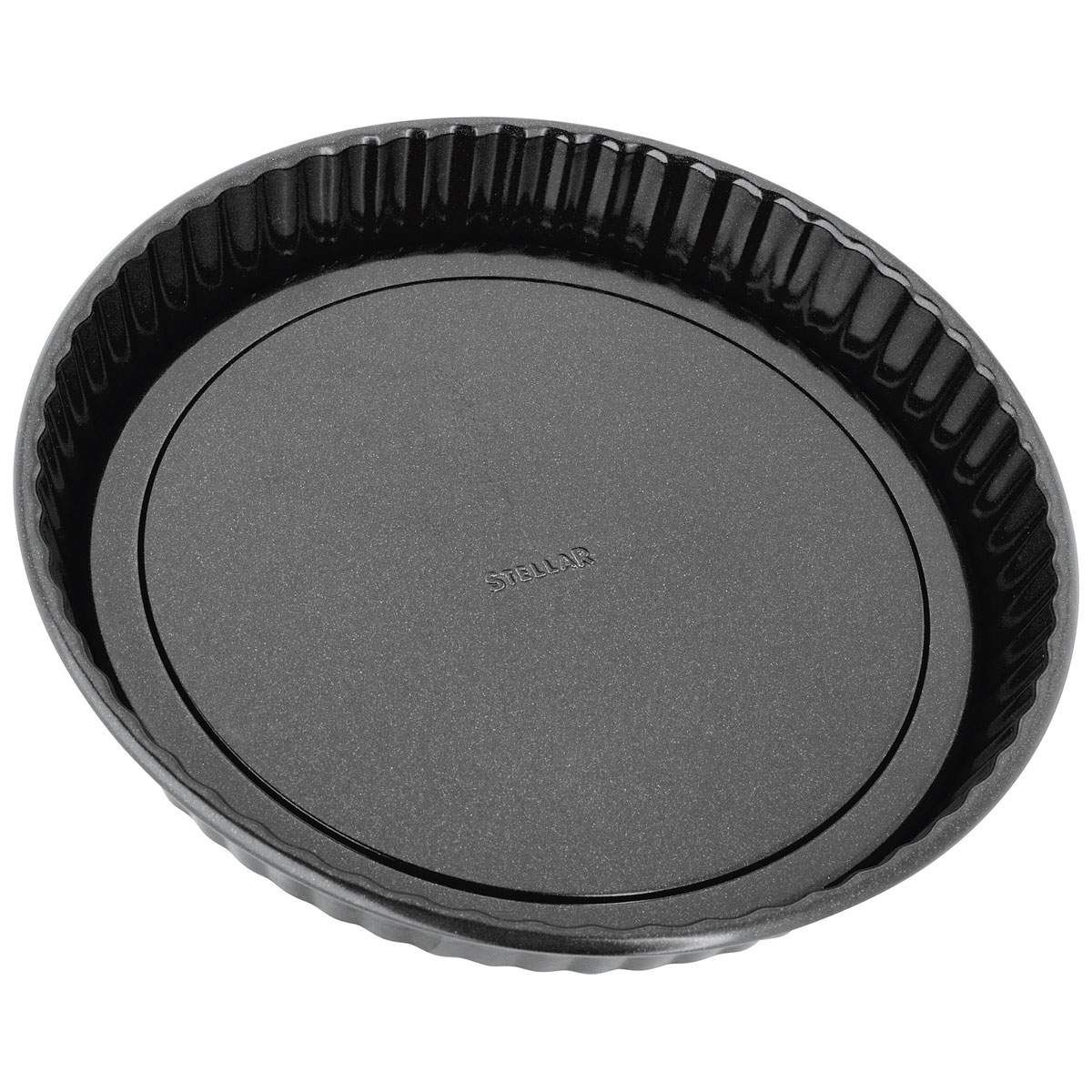 Non-Stick 9" Fluted Flan Tin with Lose Base 23cm Non-Stick 9" Fluted Flan Tin with Lose Base 23cm