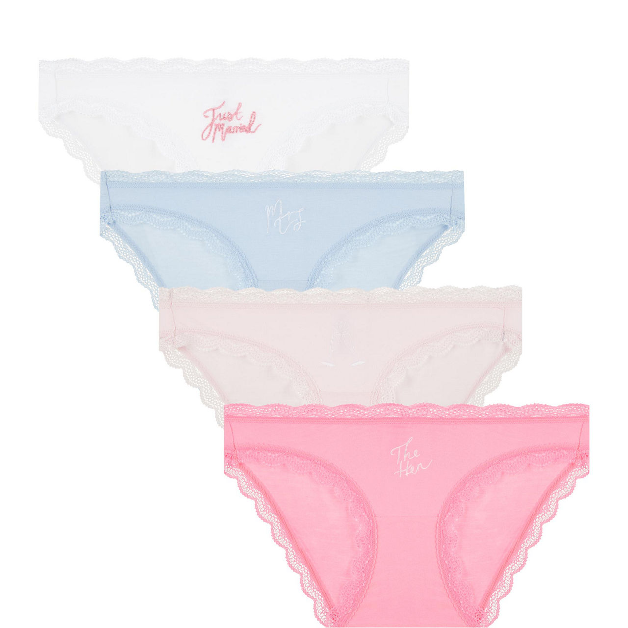 Four-Pack Wedding Briefs