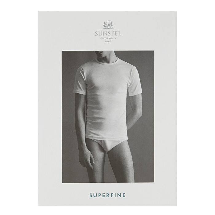 Superfine Cotton Crew Neck T-Shirt