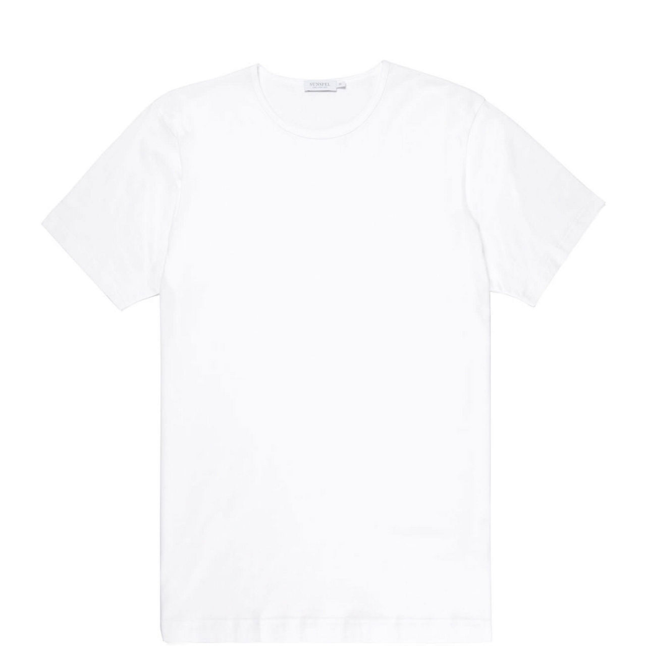 Superfine Cotton Crew Neck T-Shirt