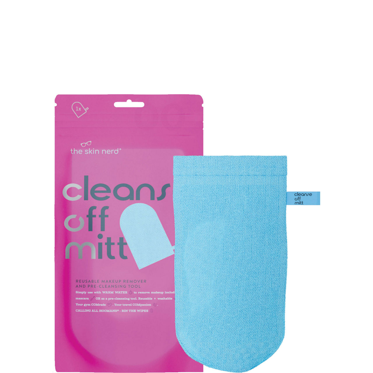 The Skin Nerd Limited Edition Cleanse Off Mitt
