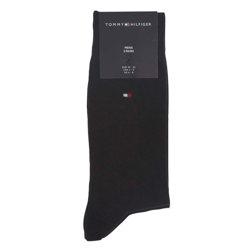 Two Pack Plain Socks