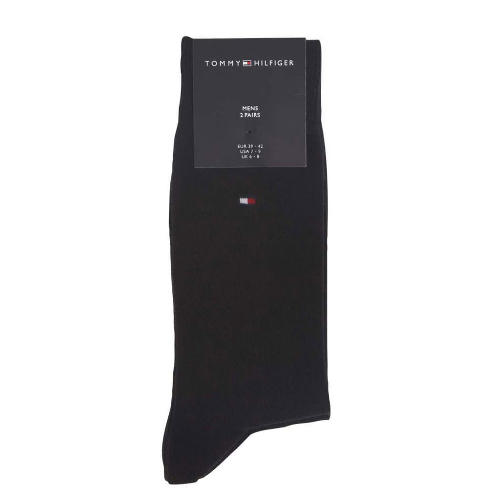 Two Pack Plain Socks