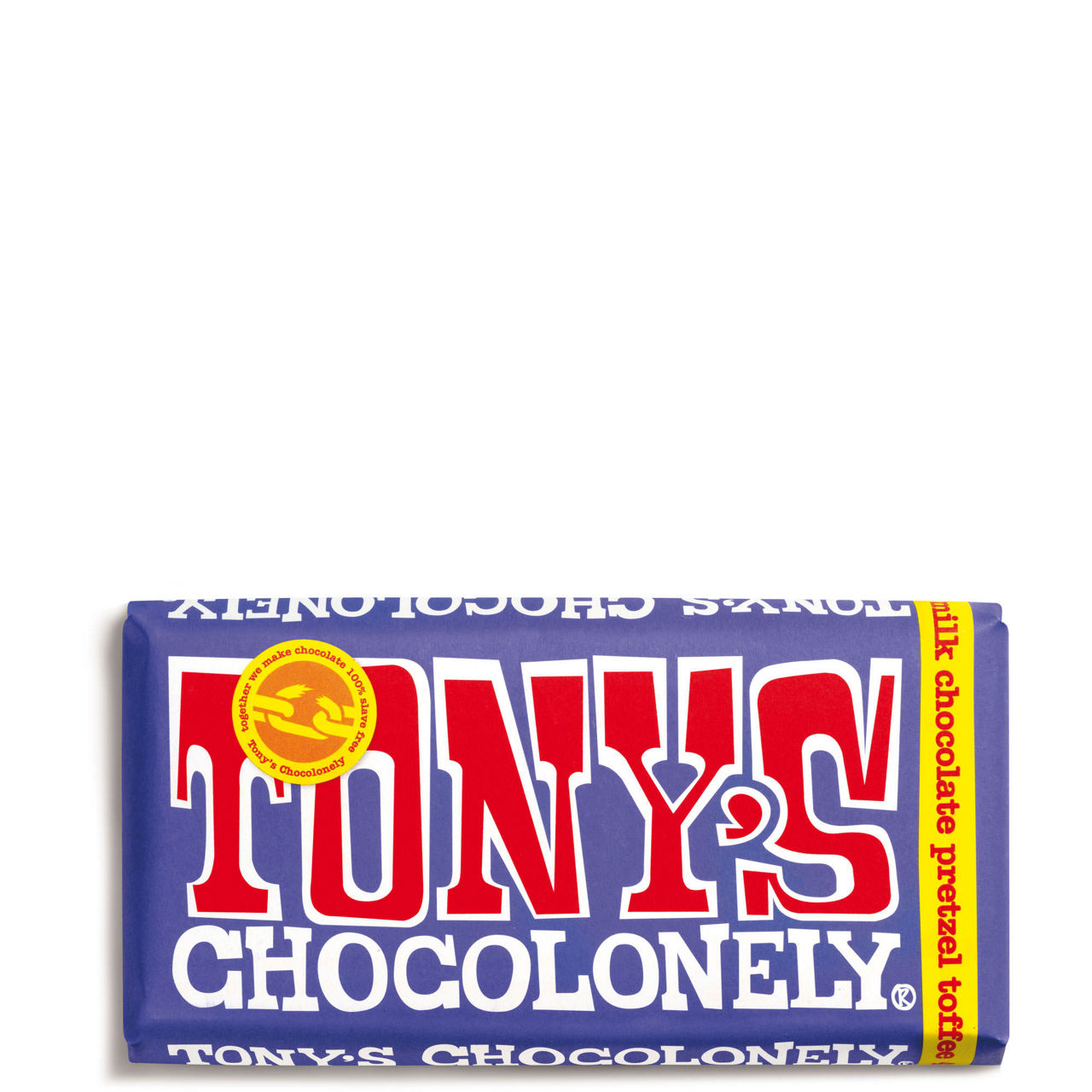 Pretzel Toffee 42% Dark Milk Chocolate Bar