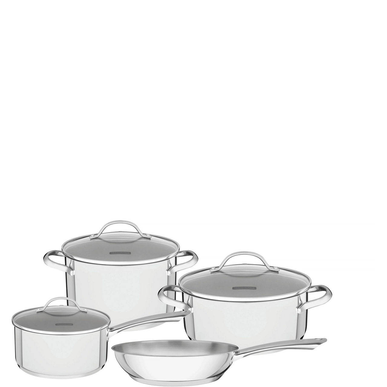 Stainless Steel Four-Piece Cookware Set