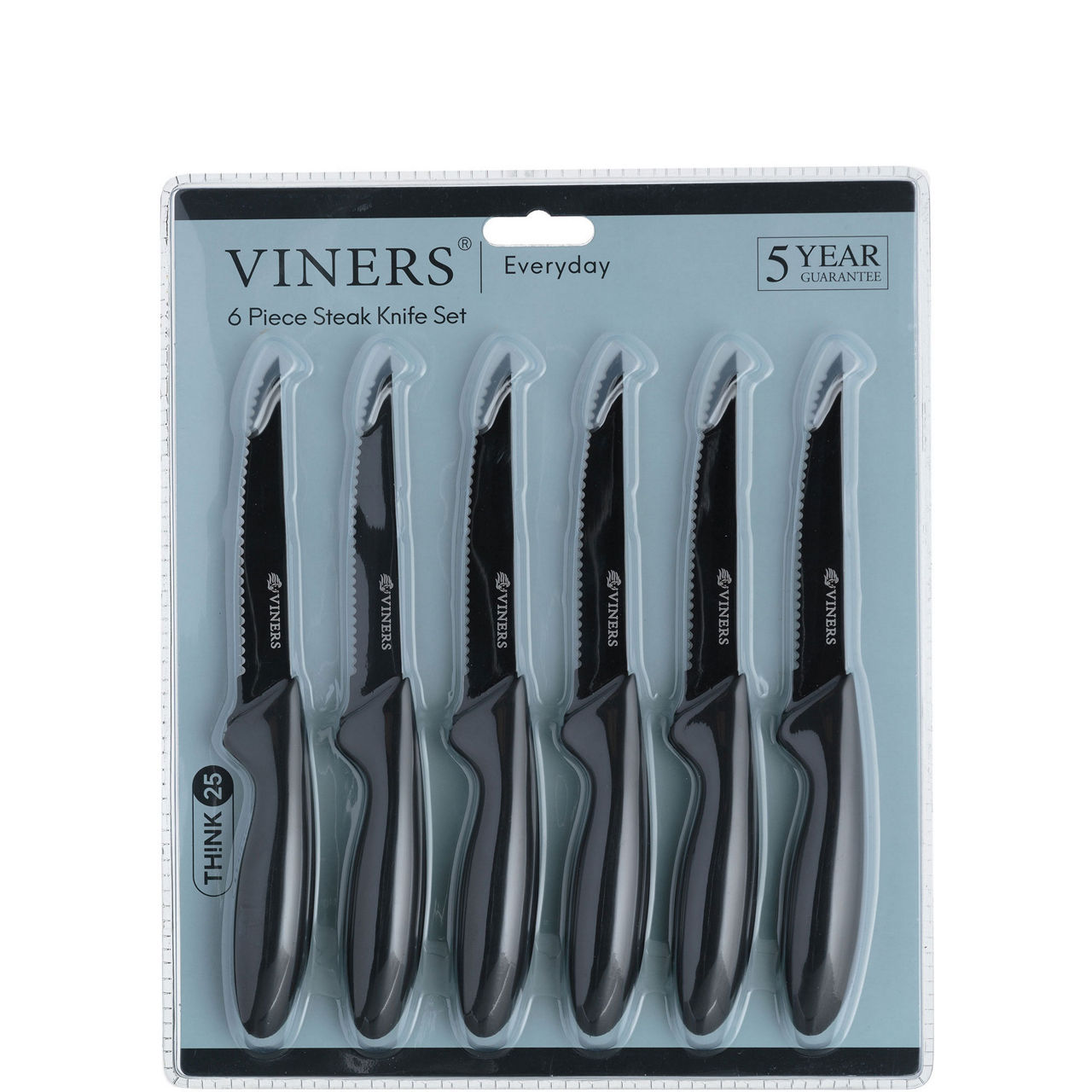 Set Of Six Everyday Steak Knives