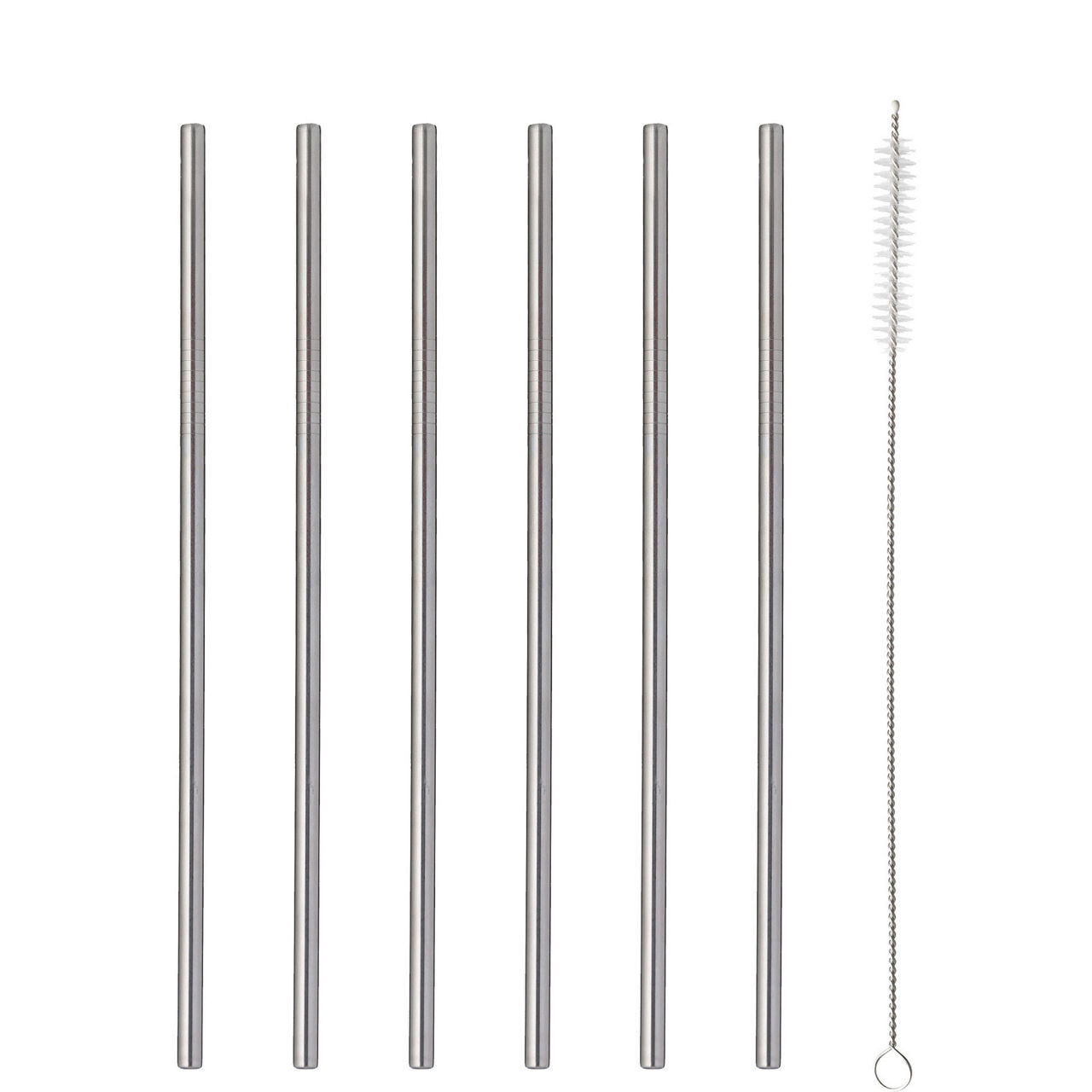 Six Piece Straw Set
