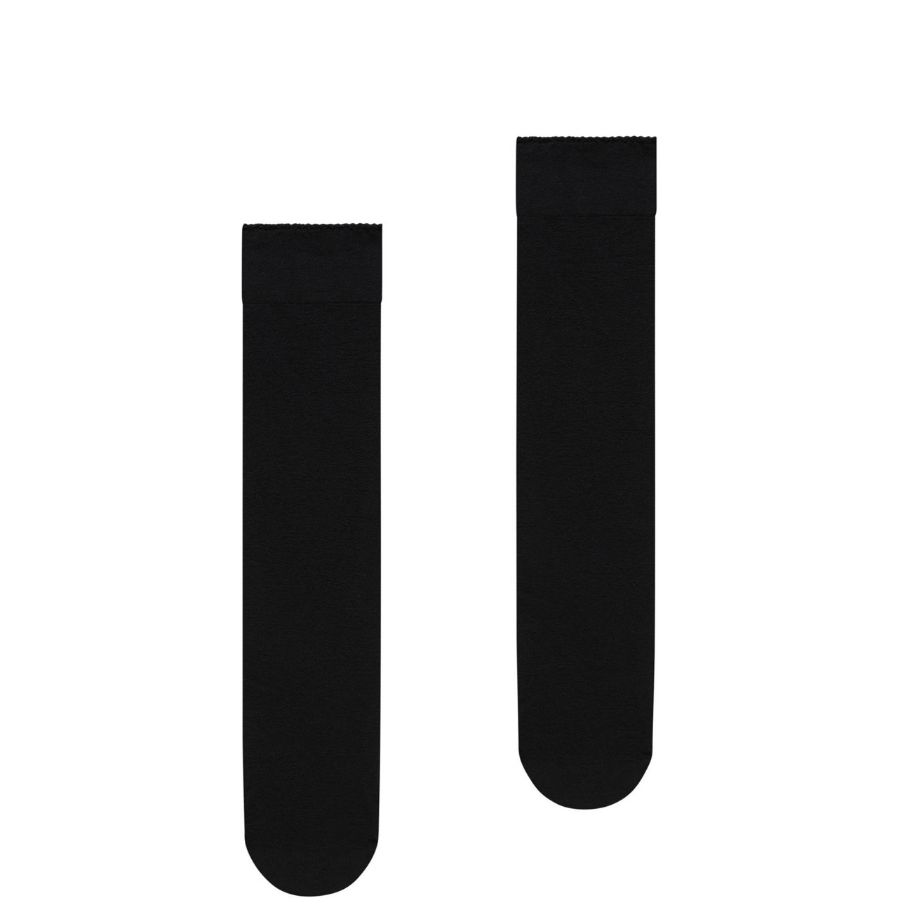 Velvet de Luxe Knee High Socks Black