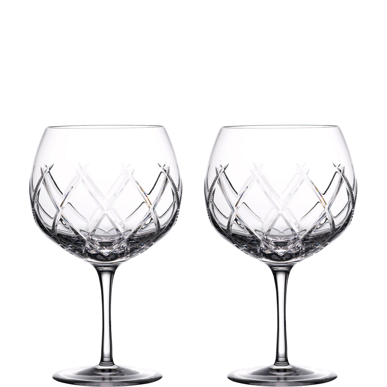 Set of 2 Olann Balloon Glasses