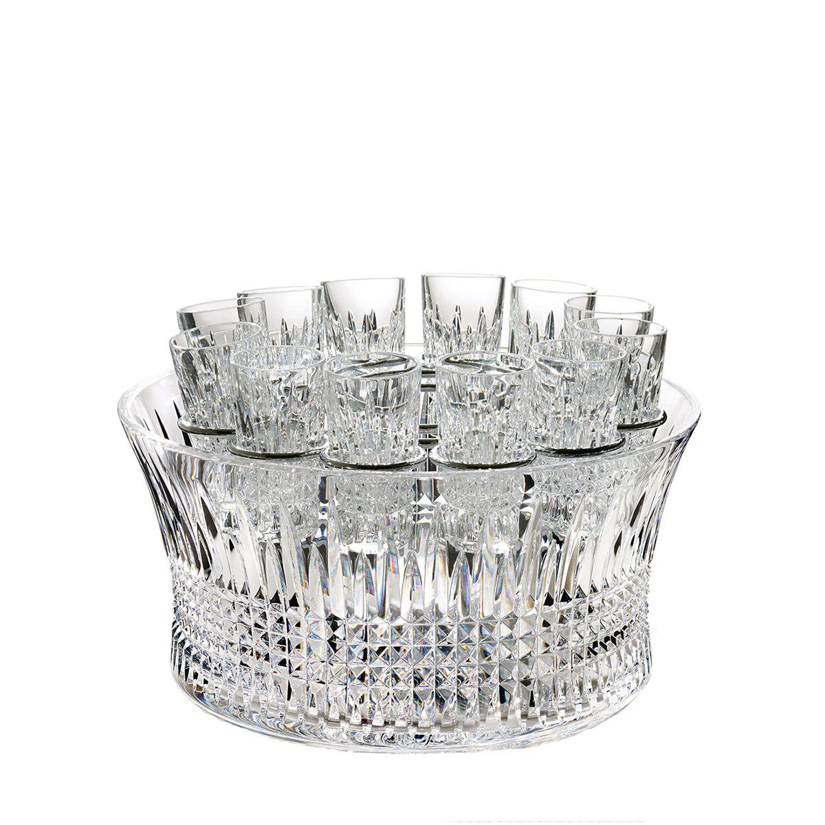 Lismore Diamond Vodka Chill Set