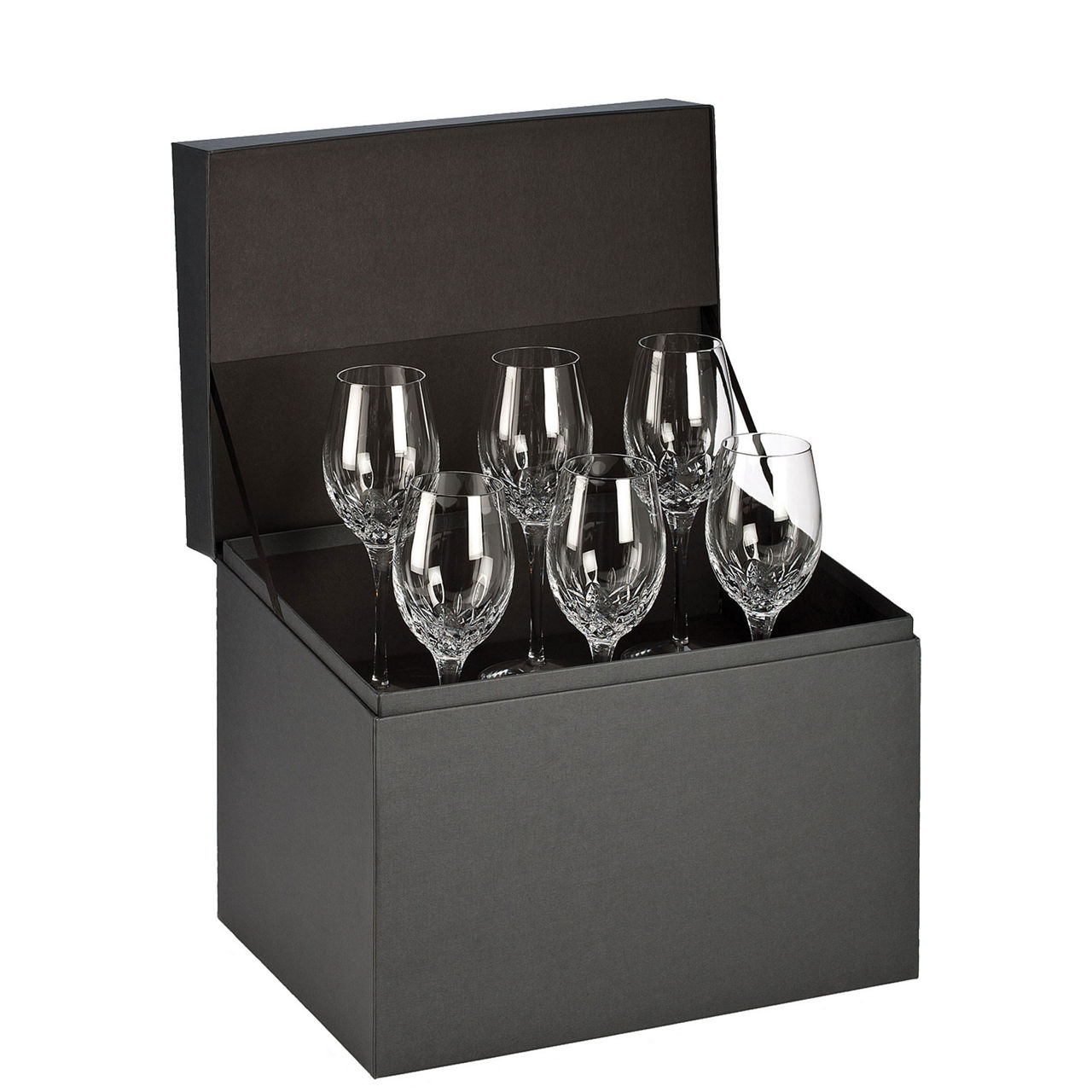 Set of 6 Lismore Essence White Wine Glasses