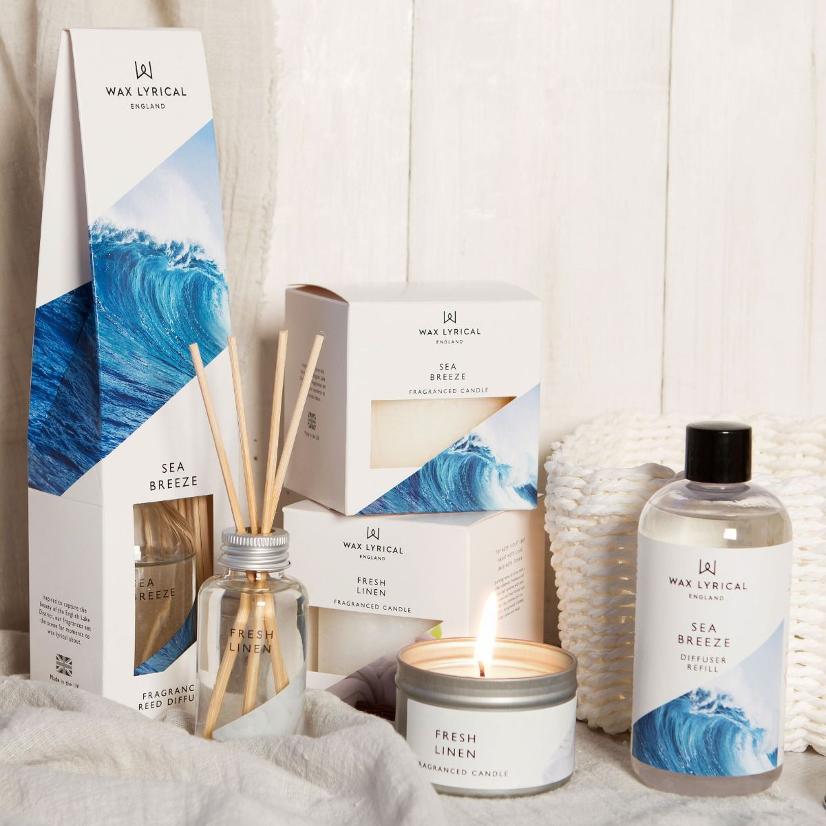 Fresh Linen Reed Diffuser 100ml