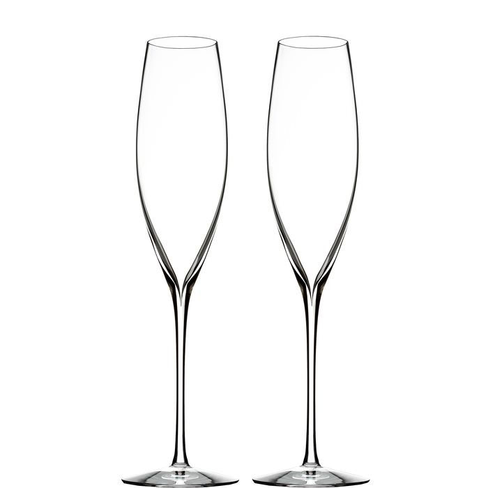 Two Elegance Classic Champagne Flutes