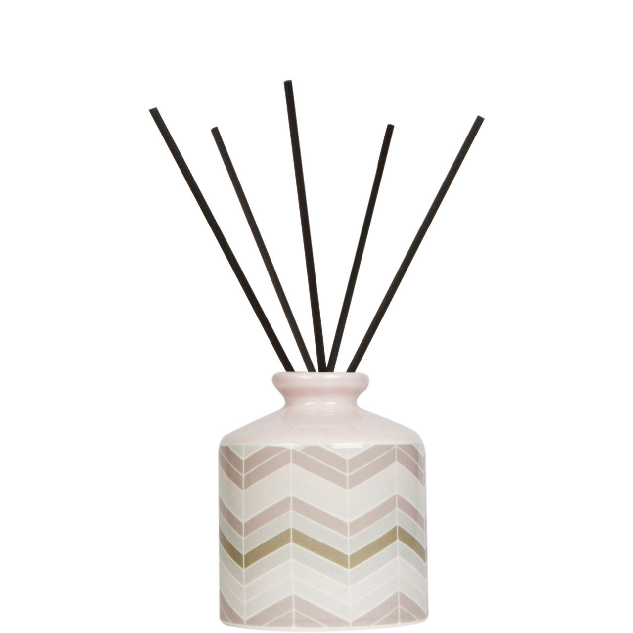 Fired Earth 200ml Ceramic Reed Diffuser - Darjeeling & Damask Rose