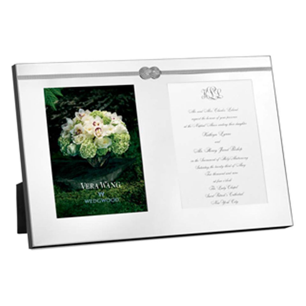 Wedgwood Vera Infinity Frame Double Invitation