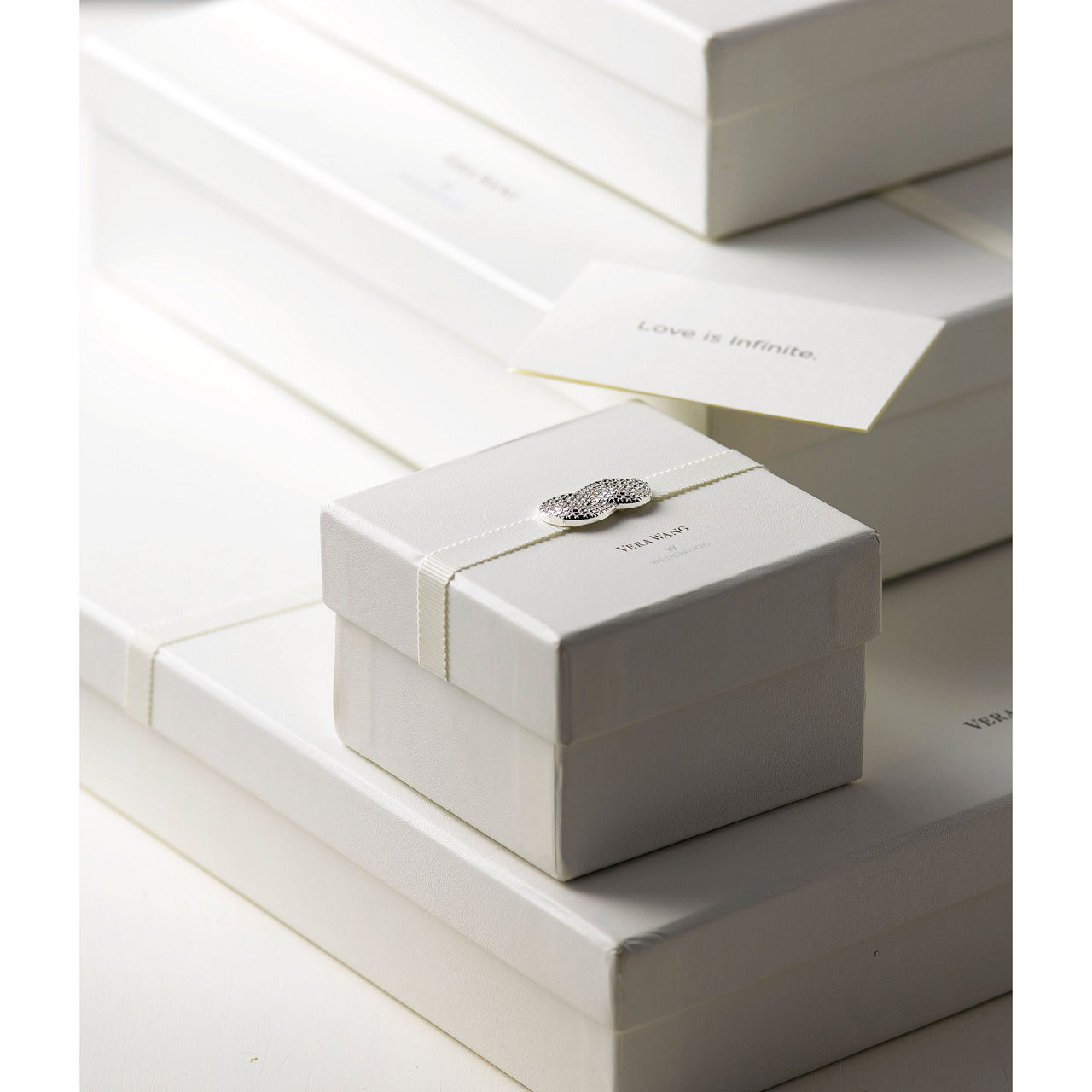Wedgwood Vera Infinity Frame Double Invitation