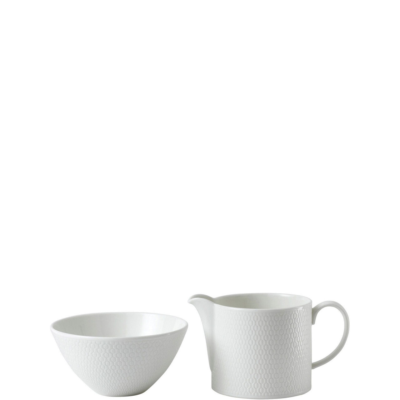 Gio Sugar Bowl and Milk - Cream Jug