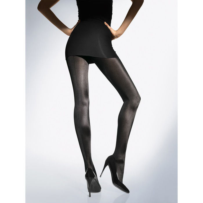 Satin De Luxe Tights Black Satin De Luxe Tights Black
