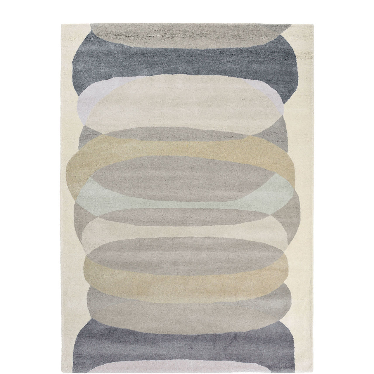 Elliptic Charcoal Rug