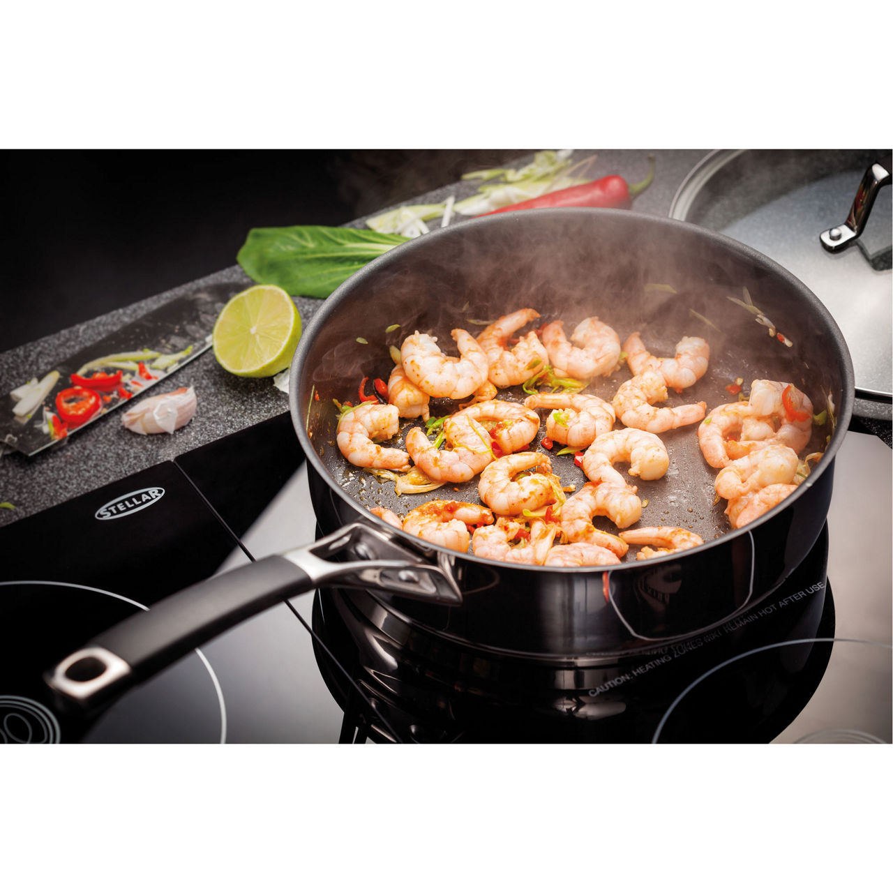 5000 Range Non-Stick Induction Sauté Pan 24cm
