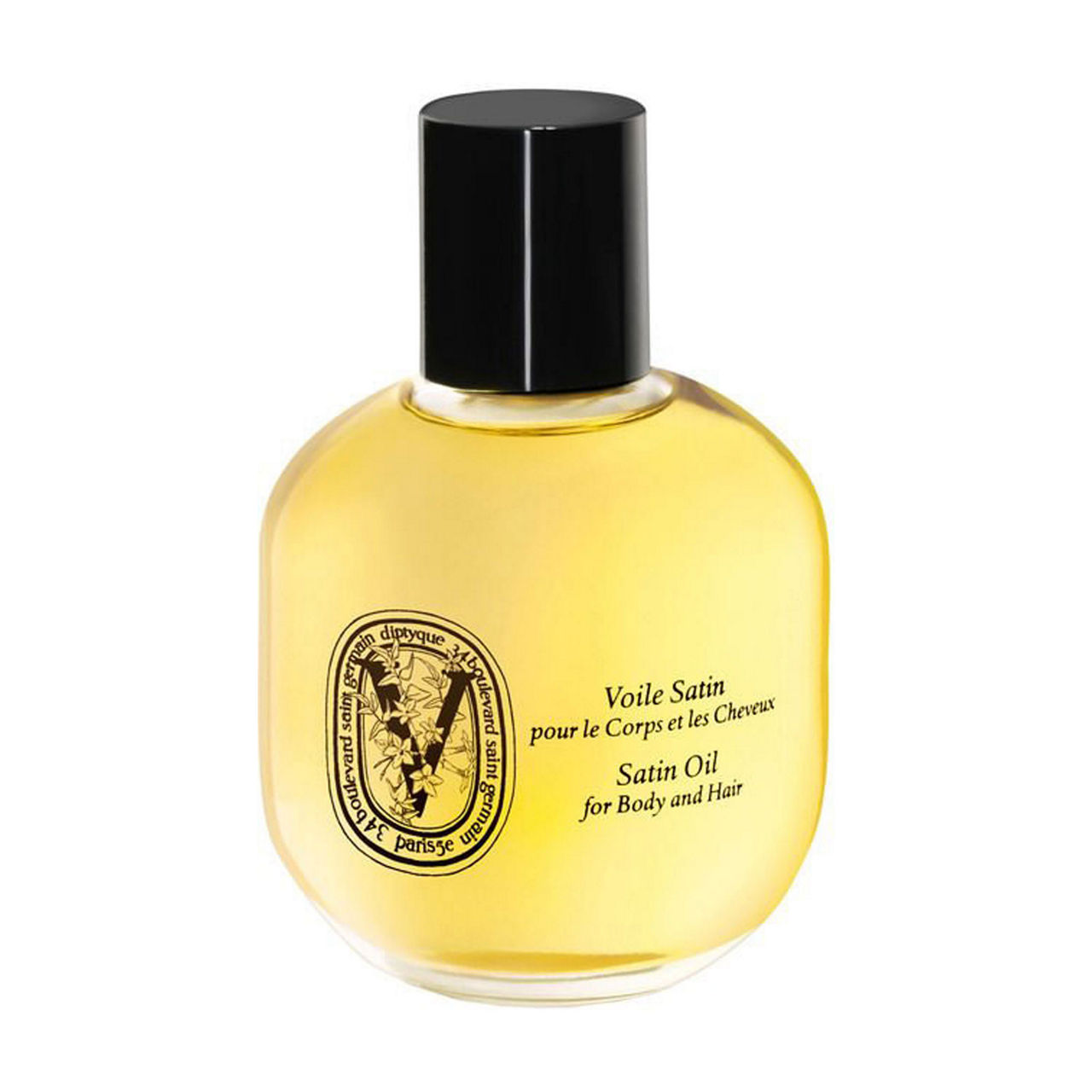 Satin Oil For Hair & Body 100Ml Satin Oil For Hair & Body 100Ml