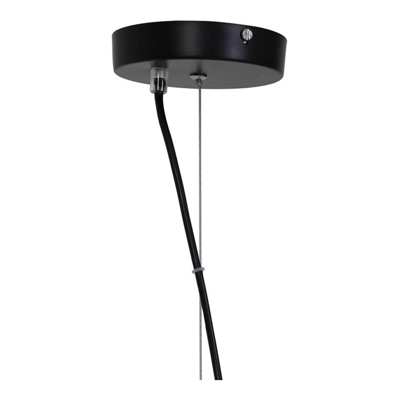 Jenny Hanging Lamp Smoked Glass 32 x 48cm