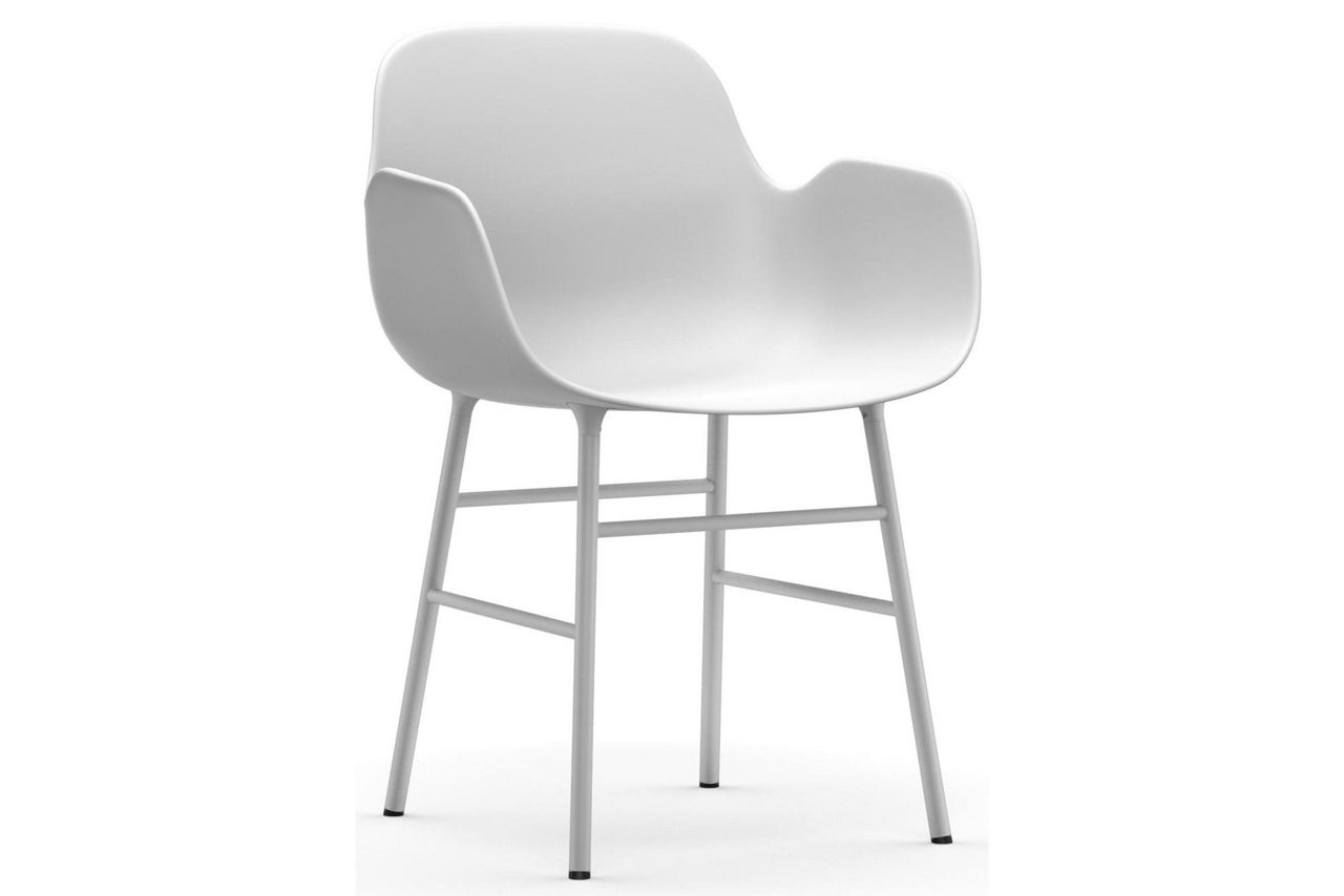 Form Armchair White