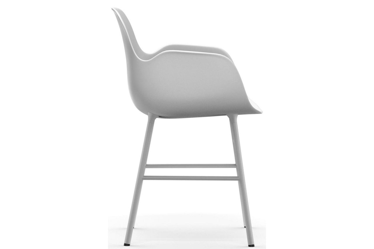 Form Armchair White
