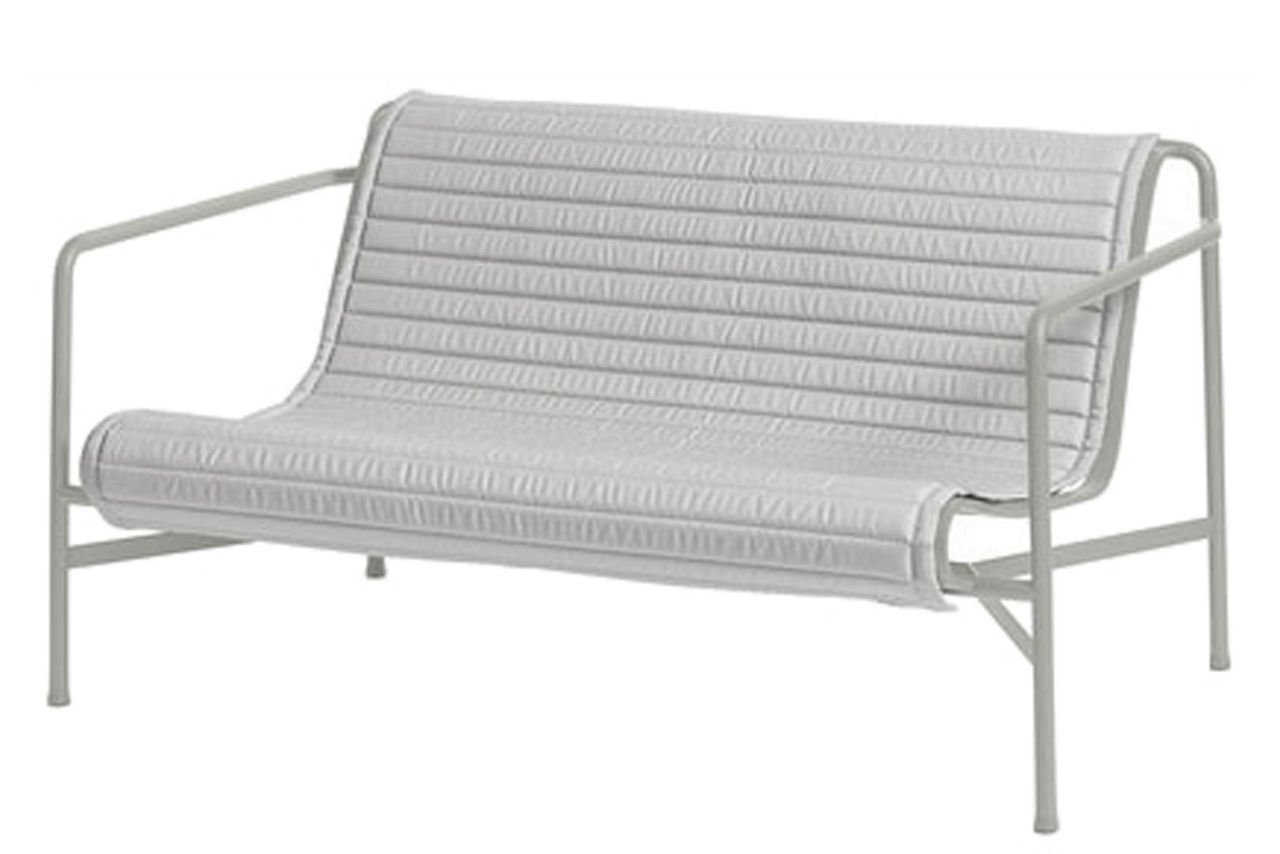 Palissade Lounge Sofa Quilted Cushion Sky Grey