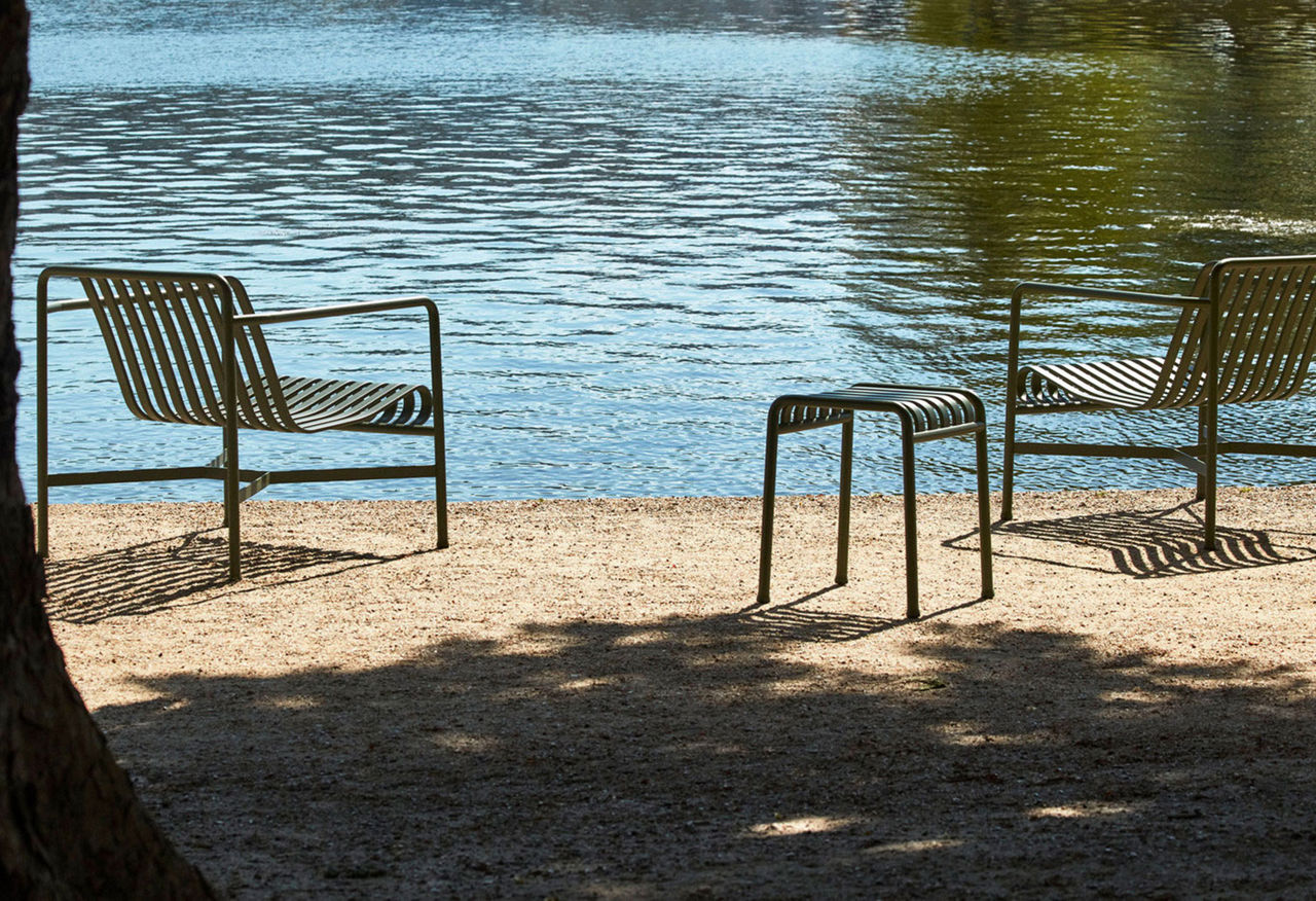 Palissade Lounge Chair Low Olive