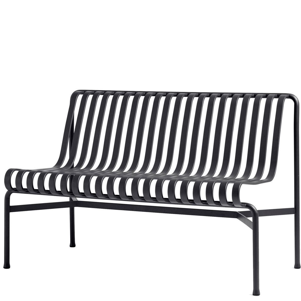 Palissade Dining Bench w-o armrest Anthracite